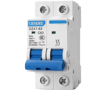 Air Switch Miniature Circuit Breaker 1P 2P 3P 4P DZ47-63 China