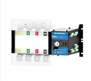 Aisikai 400A 4P ATS Genset Automatic Transfer Switch Electric Diesel Generator Set Dual Power Changeover Auto Start Controller