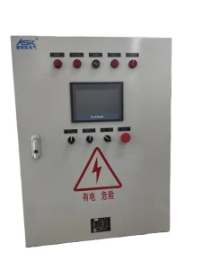 Aisikai Low Voltage Distribution Box Touchscreen Control Compact Electrical Panel 6 Sockets for Residential Industrial Use
