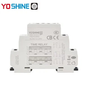 Alternating Cycle Cyclic Delay Time Relay AC/DC 12V-240V Wide Voltage DPDT 2C/O 10A Dual Pole Double Throw Adjustable