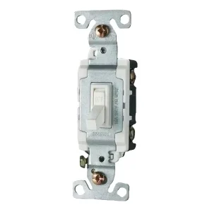 American 15A 120V 277V Three Way Toggle Rocker Switch for Approved White Color OEM Brand for Wall Switch