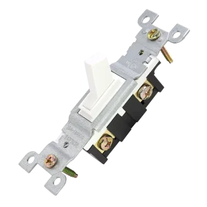 American Standard Single Pole Toggle Light Switch 15A 125V Residential Grade 1 Gang Wall Switch