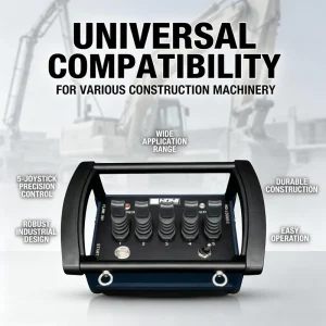 Anti-interference Industrial Hydraulic Remote Control for Synchronous Precise Multi-action Control of Lifting Equipment
