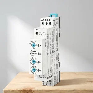 Aoasis AERX-10 150-260VAC 24VDC Multifunction Time Relays 50/60Hz Electric Relay Protective Relay