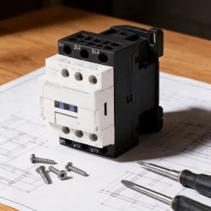Aoasis CJX2N D09 3Phase AC Contactor 220V 230V 380V 400V 24V 110V 1NO+1NC 50 60Hz IEC 60947 4 1 Standard Industrial Automation
