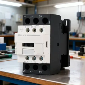 Aoasis CJX2N Series AC Contactor 32A 220V 3Pole 3Phase 50Hz/60Hz LC1 D32 Din Rail IEC 60947 4 1 Certified 18-Month Warranty