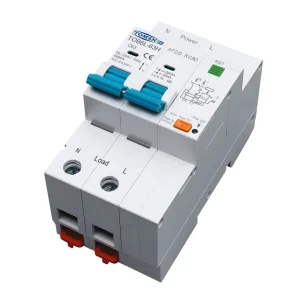 Arc Fault Detection Device Residual Current Circuit Breaker with Overcurrent Protection 2P AC230V 10-63A AFDD RCBO 6000A