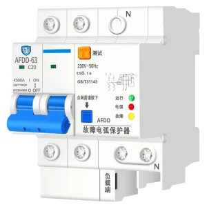 Arc Fault Detector Arc Fault Protection Device 1P 16A 32A 40A 63A Plastic 3kA Breaking Capacity Advanced Enhanced Electrical