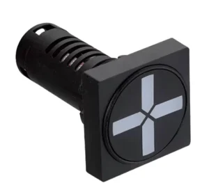 Asiaon 22mm Square LED Indicator Light LD16 22WF G Isolating Switch Position Signal Lamp AC DC 220V Pilot Light IP65 TUV