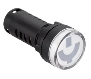 Asiaon LD16 16W D 22mm LED Indicator Light Circuit Breaker Switch Position Signal Lamp AC DC 220V Pilot Light for Switchgear