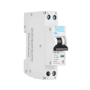 Australian SAA Certificate a Type 1P+N 10ma 30ma 100ma RCBO Breaker AC Overload Short Circuit Protection RCCB RCD