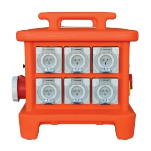 Australian Standard Portable 32A Single and 3 Phase Outlets Multi-functional Temporary Power Distribution Boxes