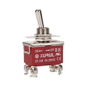 Auto Boat 15A Metal Handle Cars Toggle Switches