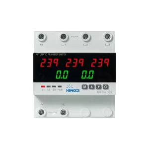 Auto Transfer Switch for Genset 3 Phase 63A 80A 100A Adjustable Speed Sensor Manufactured with Rubber Material for Alternator