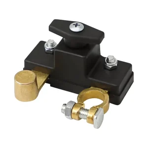 Autoido 12 24V Heavy Duty Copper Battery Isolator Switches IP53 Rated 250A Max Current for Car Battery Disconnect Universal