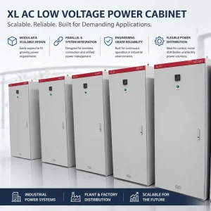 Automatic Dual-Power Source Switching XL Power Cabinet with ATS Support and ELCB Leakage Protection