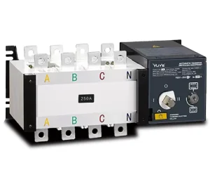 Automatic Switch Dual Supply Changeover Three Phase 4P PC Type Power Generator 160A ATS