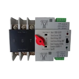 Automatic Transfer Selector Switches PC Type 3P 100A 230V Uninterrupted ATS