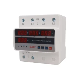 Automatic Transfer Switch 220V Real time Monitoring with LED Display Electrical Selector Switch Electronic Phase Switch