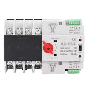 Automatic Transfer Switch 4P/125A Dual Power Generator Changeover Switch PC Type