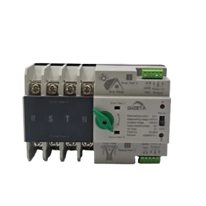 Automatic Transfer Switch 4P CB Type PC for PV System and City Power 63A-100A