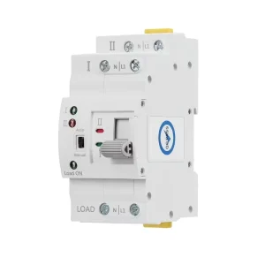 Automatic Transfer Switch (ATS) Single Phase Dual-mode 220V Two-Pole Breaking Capacity 63A EcoNewlink Household One-way Mains