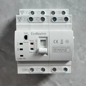 Automatic Transfer Switch (ATS) Three Phase Dual mode 220V Four-Pole Breaking Capacity 63A IEC Standard