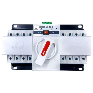 Automatic Transfer Switch Dual Power Changeover Switch 3P/4P 100A ATS for Generator