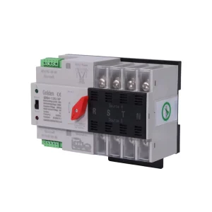 Automatic Transfer Switch Mini ATS Electrical Selector Switch DIN Rail Type 4P ATS Regular Type Dual Power ATS Electrical Switch