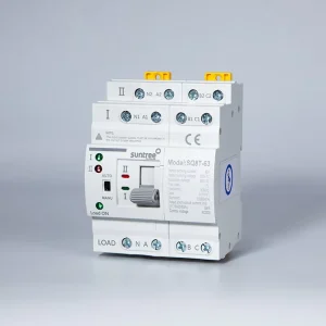 Automatic Transfer Switch for Solar Generator Systems with Smart Changeover Dual Power ATS