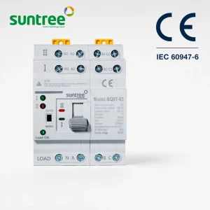 Automatic Transfer Switching Solar Power Automatic Transfer Switch AC220V AC110V 8kv 2/4P