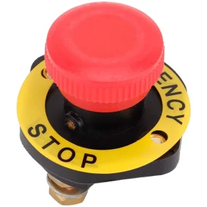 Automotive Battery Disconnect Solenoid Switch 12V High Power Emergency Stop for Cars Trucks Boats ABS Metal