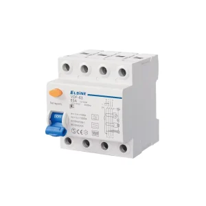 B Type Residual Current Circuit Breakers 4P 25A 32A 40A 63A 3P+N 30mA IEC EN61008 1 IEC EN62423 for PV and EV Charger