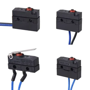 BAOKEZHEN M12 Waterproof Welding Wire Micro Switch for Kitchen Appliances 2/3 Terminal Limit Switch