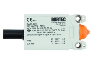 BARTEC 07-2511 Plunger Limit Switch