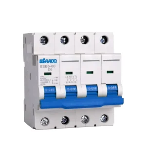 BASA Manufacturer Direct Sales High Quality Miniature DC Circuit Breaker (MCB) BSB5 80 6kA 400V IP20