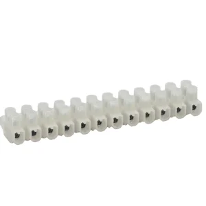 BELEKS 12 Pin Screw Terminal Electrical Connector Block, PA66 V0 Fireproof for LED Lighting Strip, Stage Light Wiring Connector