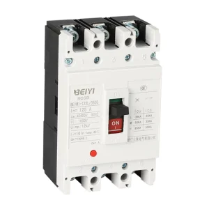 BEYM1 Type Moulded Case Circuit Breakers 63A 125A 3 Phase Mccb Circuit Breaker