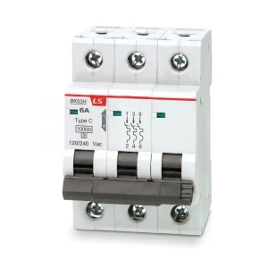 BK63H MCB Miniature Circuit Breaker 3P 4P 6A C Curve Short Circuit Overload Protection UL CE CB