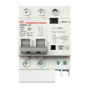 BKB45L-32 IEC CCC AC 230/400V Miniature Circuit Breaker Residual Current Protection 6A-32A 1P-4P C/D