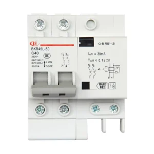 BKB45L-63 IEC CCC AC 230/400V Miniature Circuit Breaker Residual Current Protection 6A-50A