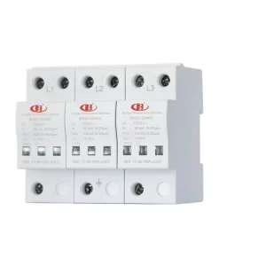 BKD F60 Surge Protective Device (SPD) Heavy Duty 100kA Class Protection for Wind Power 1140V AC Remote Alarm CCC CE 5000m