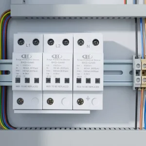 BKD GA60 AC750V 100kA Surge Protective Device for Lightning Protection Solar System Industrial & Electronic Equipment Use