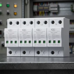 BKSCB SPD Surge Protective Device for Lightning Protection and Solar System 160A Max Discharge Current Factory
