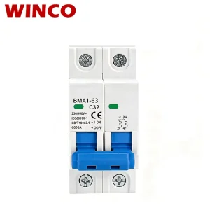 BMA1 63 Miniature Circuit Breaker Overload and Short Circuit Protector