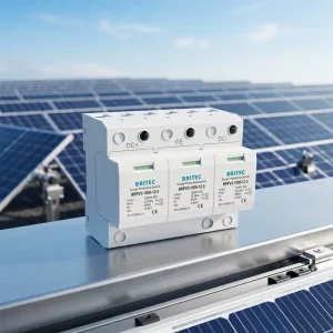 BRPV3 1000 12.5 DC T1 T2 1000V Lightning Protection SPD Surge Protector for Solar Panels and PV Systems