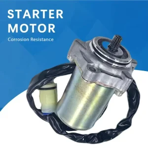 BS564 12V Copper Iron OEM Motorcycle Starter Motor 1.5Nm Torque Carbon Brush Quick Connect 12 Month