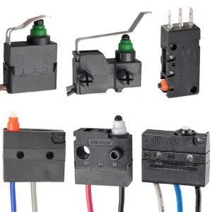 Back Door Lock Mini Waterproof Micro Switch Automotive Switch Double Pole Double Throw Limit Switch