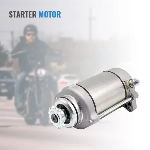 Baosheng New 12V Stainless Steel Front Motor Starters for KLF300 Motorcycle Models 18701 21163-1080 21163-1249