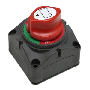 Battery Disconnect Selector Master Power Cut On Off Rotary Isolator Switch for Marine Boat Caravan RV ATV Vehicle Heavy Duty